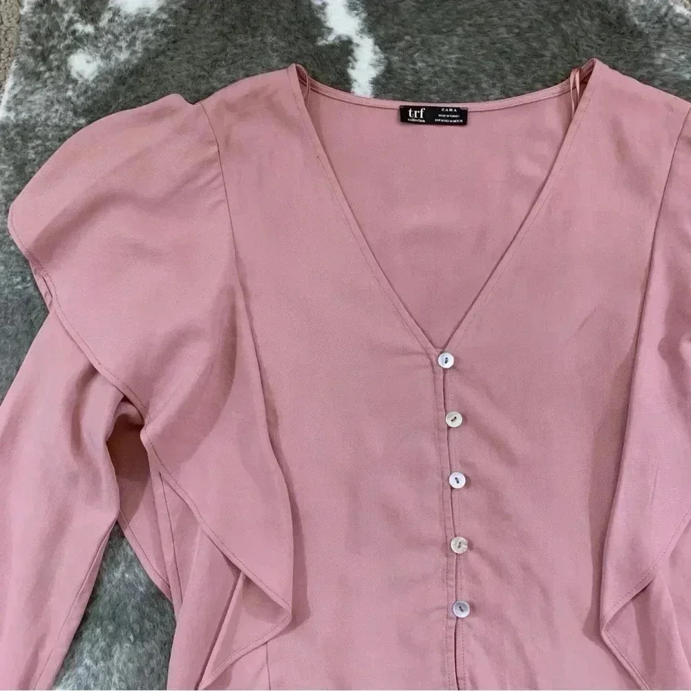 Zara Ruffled Top - Picture 5 of 10